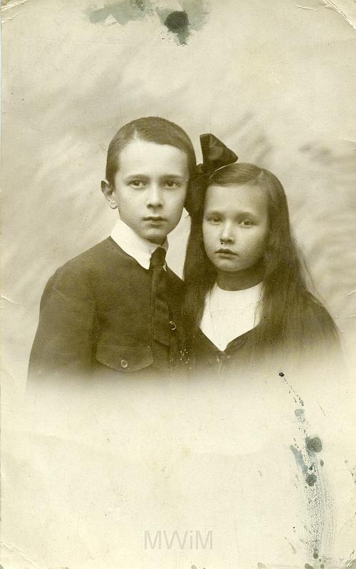 KKE 3797-4.jpg - Jan(1909) i Teresa Stefanowicz, 1916 r.